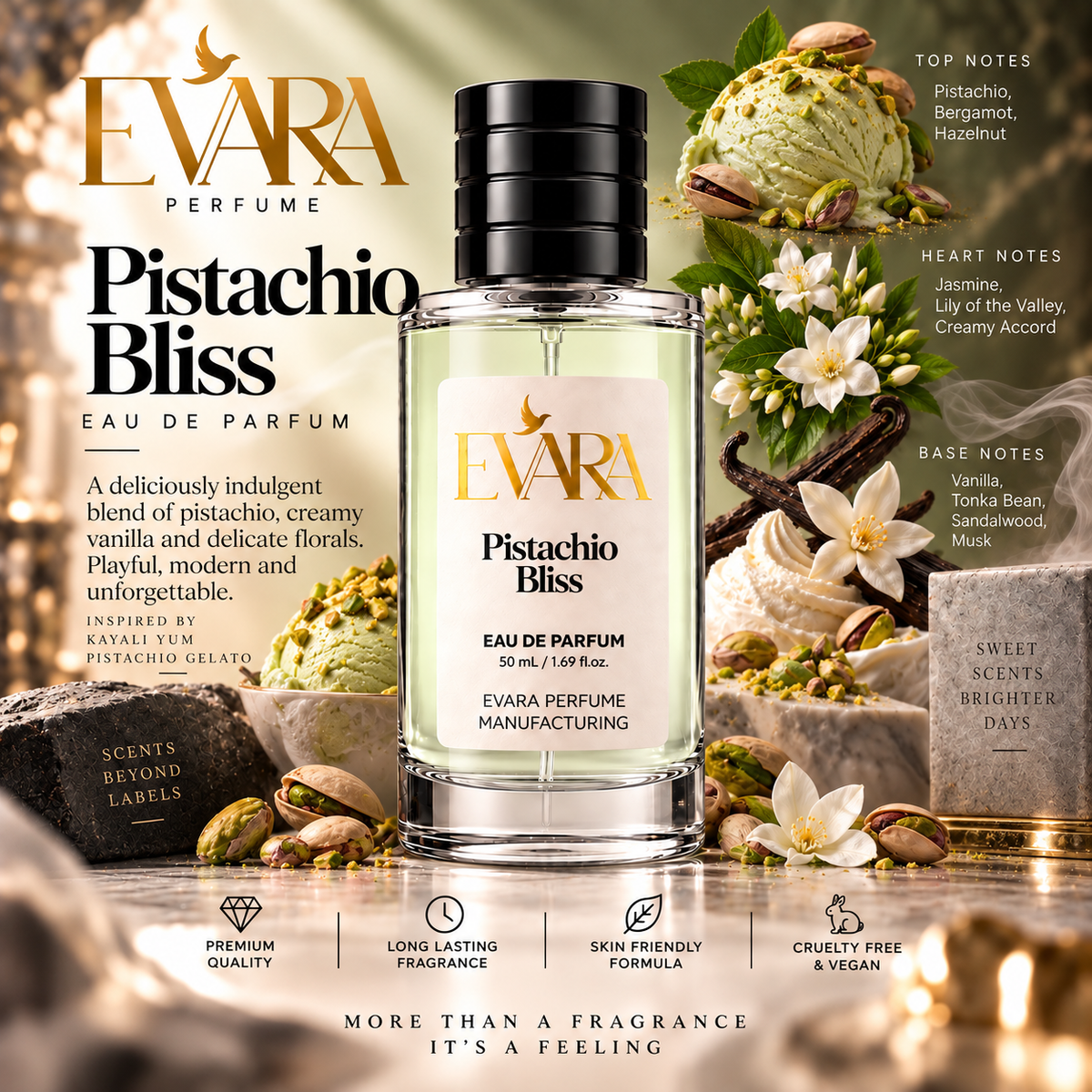 Pistachio Bliss — Inspired by Kayali Yum Pistachio Gelato